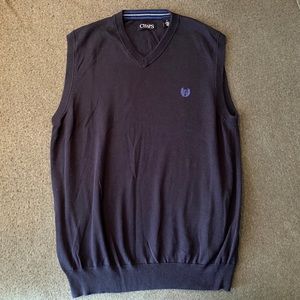 Chaps Sweater Vest Men’s Classic Fit V-Neck